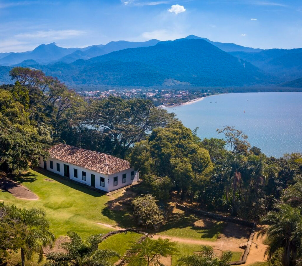 Visão de cima do Forte