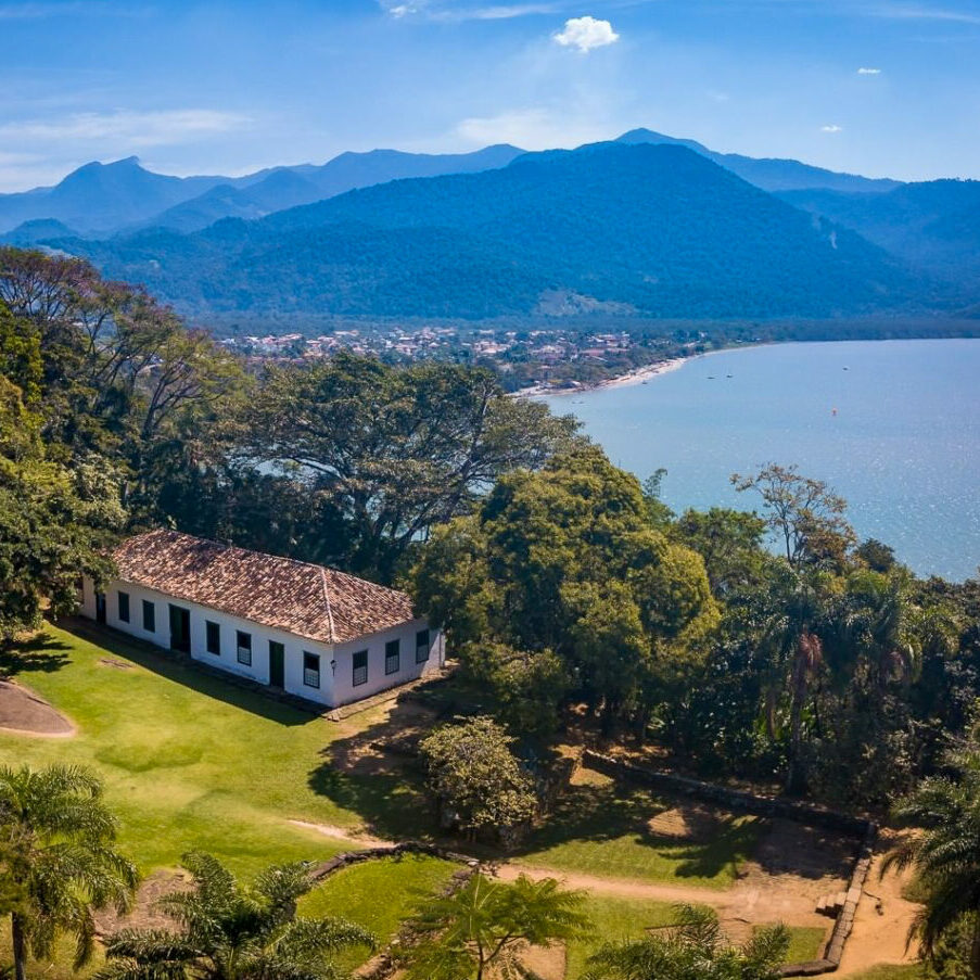 Visão de cima do Forte